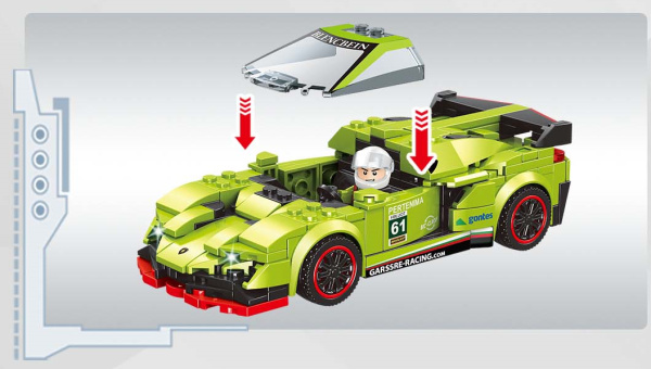 фото Конструктор  Sembo Block Спорткар Lamborghini Veneno