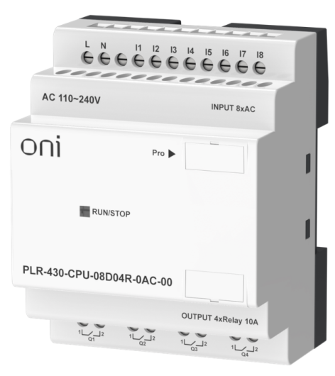 фото Модуль  ONI PLR-430-CPU-08D04R-0AC-00