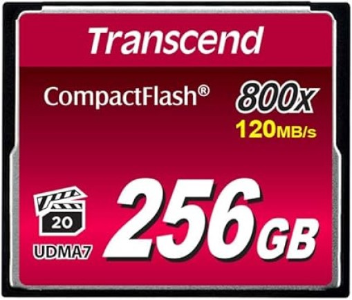 фото Карта памяти CompactFlash 256MB Transcend TS256GCF800 (УЦЕНЕННЫЙ) в Перми