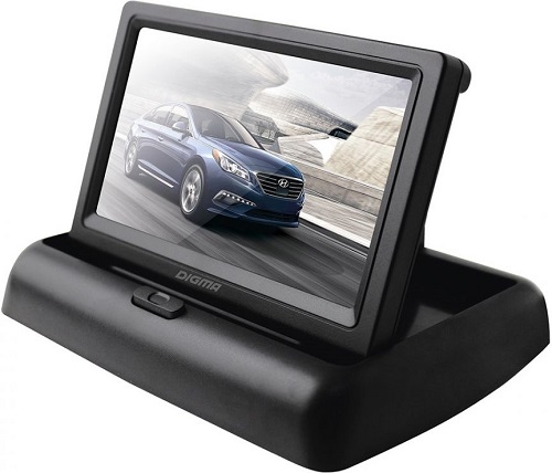 

Автомобильный монитор Digma DCM-432 4.3", 16:9, 480x272, 2.5Вт, DCM-432