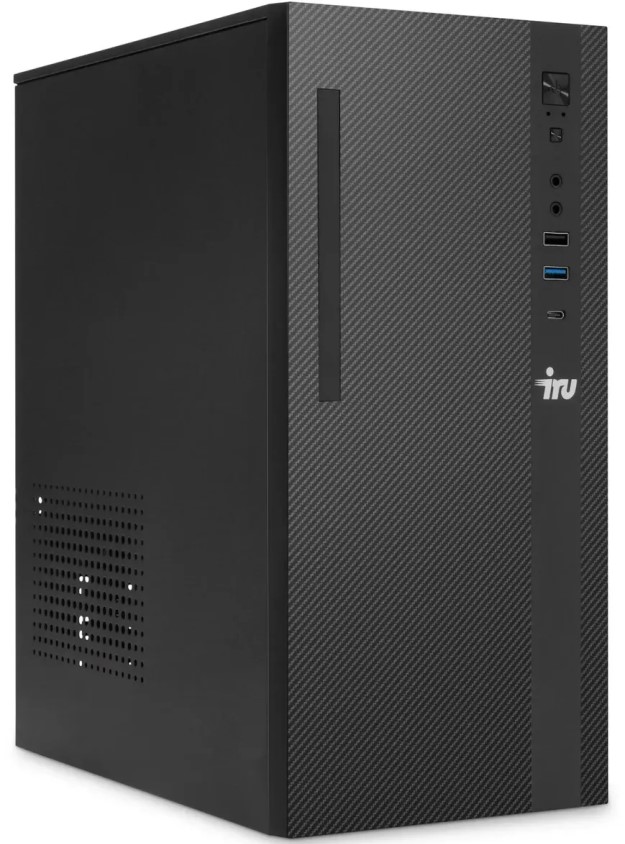 

Компьютер iRu 310SC MT 2017895 i7-12700/32GB/1TB SSD/UHD Graphics 770/GbitEth/200W/Win11Pro/black, 310SC MT