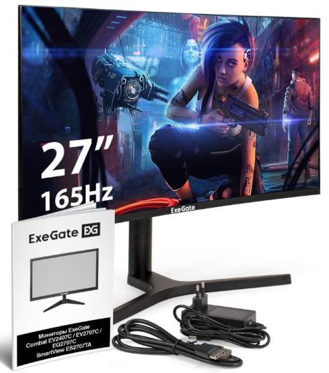 фото Монитор 27" Exegate Combat EV2707C в Красноярске