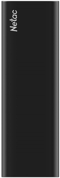 

Внешний SSD USB 3.2 Gen 2 Type-C Netac NT01ZSLIM-001T-32BK Z Slim 1TB 520/480MB/s aluminium, NT01ZSLIM-001T-32BK