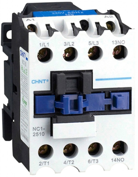 Изображение товара Контактор CHINT 221944 25А для цепей постоянного тока 24В автоматизация