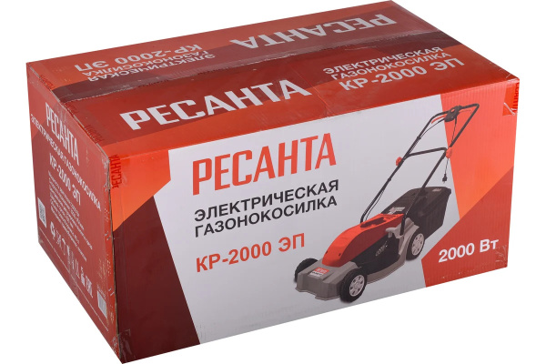 фото Газонокосилка электрическая Ресанта КР-2000 ЭП