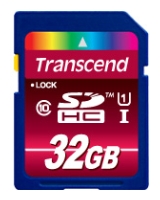 

Карта памяти 32GB Transcend TS32GSDHC10U1 SDHC Class 10 UHS-I, TS32GSDHC10U1