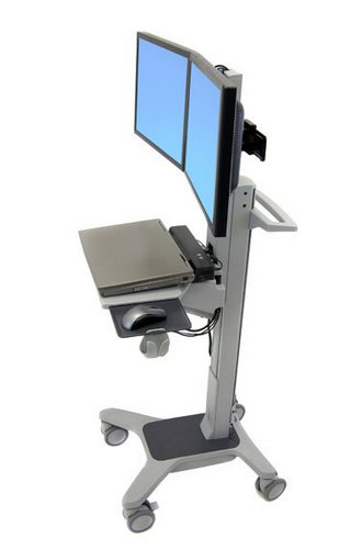 

Рабочее место Ergotron WorkFit-P 24-194-055 для двух мониторов Neo-Flex Dual WideView WorkSpace, WorkFit-P