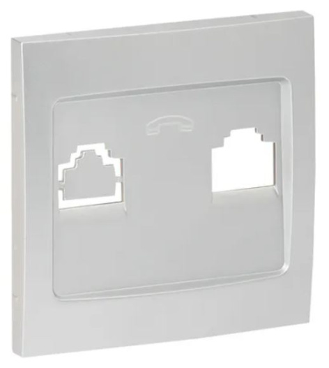 Изображение товара Накладка розетки телефонной EKF EST01-L-034-30