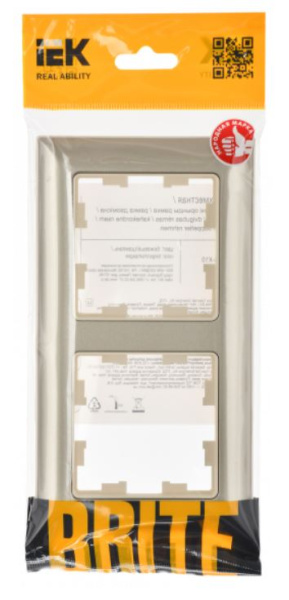 фото Рамка двойная  IEK BR-M22-12-4-K23 в Уфе
