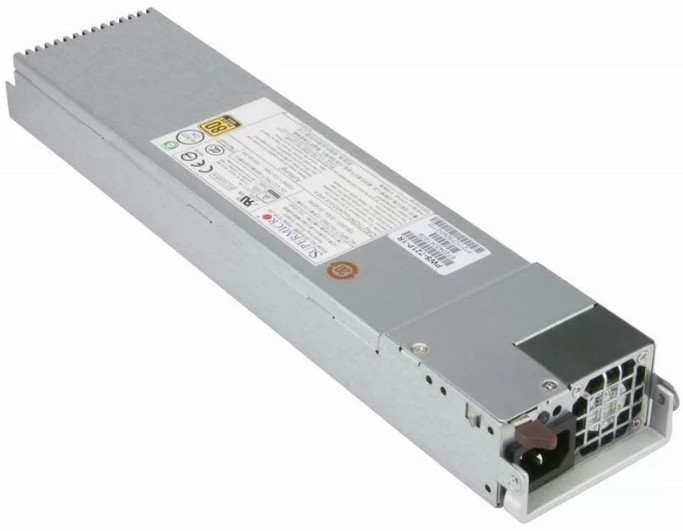 

Блок питания Supermicro PWS-721P-1R (1U 720W 80+Gold, Module, PM Bus/ 213LTQ, 825TQ, 815TQ), PWS-721P-1R