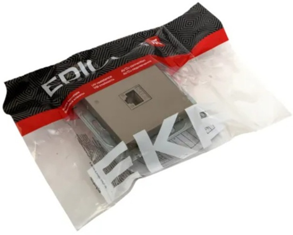 фото Розетка компьютерная  EKF UP1-SOC-RJ45-5