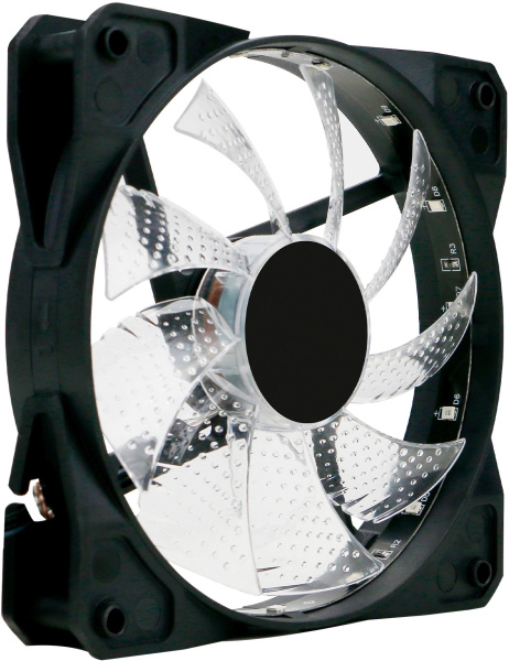фото Вентилятор для корпуса Oklick OG-CF120RGB2-BK в Уфе