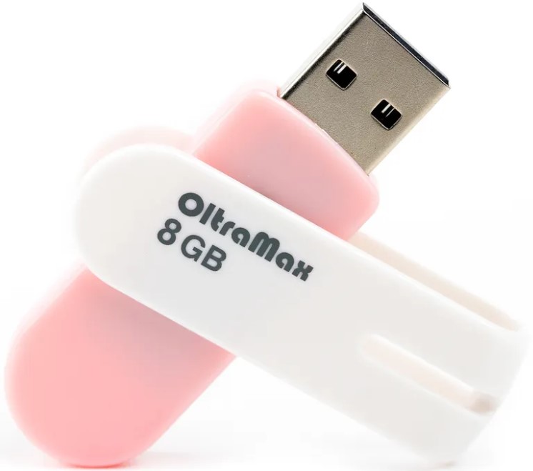 

Накопитель USB 2.0 8GB OltraMax OM-8GB-220-Pink 220 розовый, OM-8GB-220-Pink