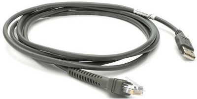 

Кабель Zebra CBA-U21-S07ZBR USB: Series A Connector, 7ft, 2.1 метра, CBA-U21-S07ZBR