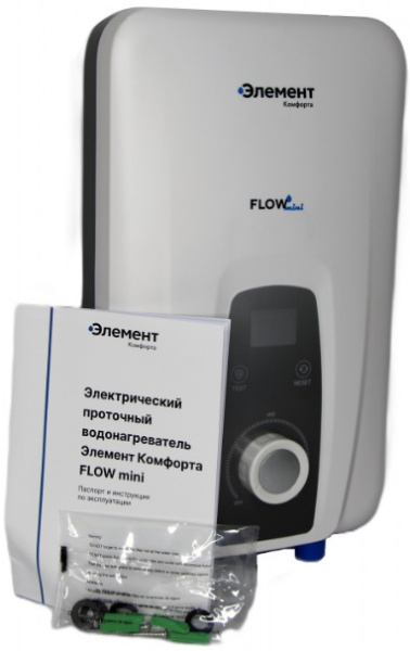 фото Водонагреватель проточный Элемент Комфорта FLOW Mini - 6,5 в Красноярске
