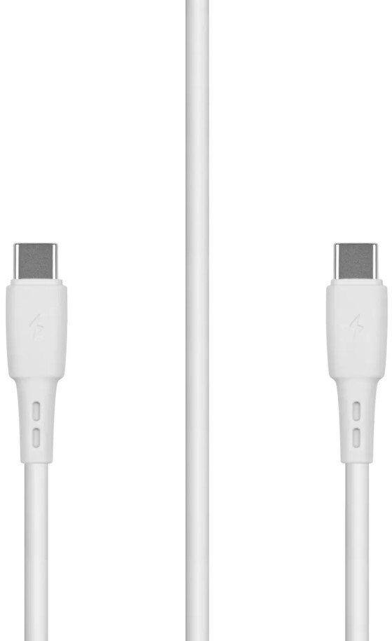 

Кабель Carmega CAR-C-CC2M-WH USB Type-С/USB Type-С, 2м, белый, CAR-C-CC2M-WH