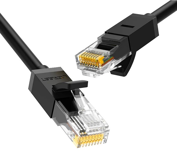 

Кабель UGREEN NW102 20165_ Cat 6 8-Core U/UTP Ethernet Cable. длина: 15м. цвет: черный, NW102