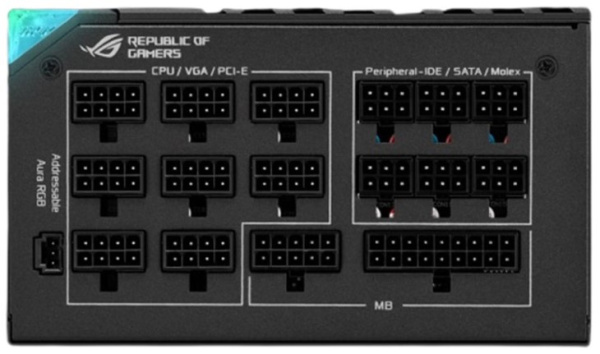 фото Блок питания ATX ASUS ROG-THOR-1000P2-GAMING в Омске