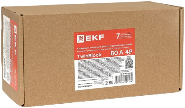 фото Рубильник  EKF tb-s-80-4p-rev в Челябинске