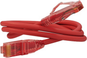 фото Кабель патч-корд Hyperline PC-LPM-UTP-RJ45-RJ45-C5e-5M-LSZH-RD