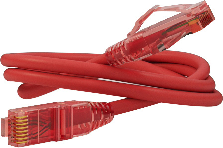 фото Кабель патч-корд U/UTP 5e кат. 5м Hyperline PC-LPM-UTP-RJ45-RJ45-C5e-5M-LSZH-RD в Уфе
