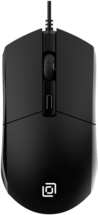 

Мышь Oklick 207M 1474598 черная оптическая 2400dpi USB 4but, 207M