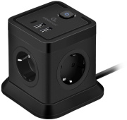 фото Сетевой фильтр Cablexpert TWR-4-CU2-B-2