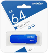 фото Накопитель USB 2.0 64GB  SmartBuy SB64GBCLU-BU