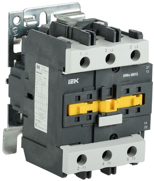 

Контактор IEK KKME41-080-230-11 КМИе-48012 80А 230В/АС3 1NO;1NC GENERICA, KKME41-080-230-11