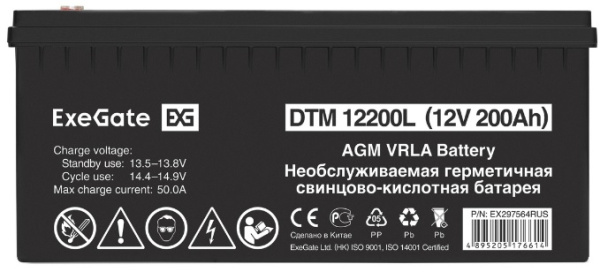 фото Батарея аккумуляторная  Exegate DTM 12200L в Волгограде