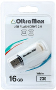 фото Накопитель USB 2.0 OltraMax OM-16GB-230-White