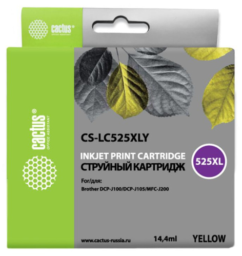 фото Картридж  Cactus CS-LC525XLY в Челябинске