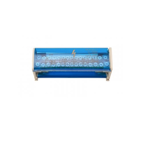 

Шина Rexant 11-2302-15 на DIN-рейку в корпусе (кросс-модуль) 2х15, 11-2302-15