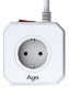 фото Сетевой фильтр  AGNI TP-VE4U5E-C-2m-white в Перми