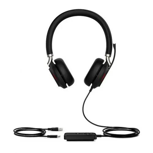 

Гарнитура проводная Yealink UH38 Dual UC-BAT гибридная, USB/Bluetooth, HD звук, шумоподавление, LED-индикатор, черная, UH38 Dual UC-BAT