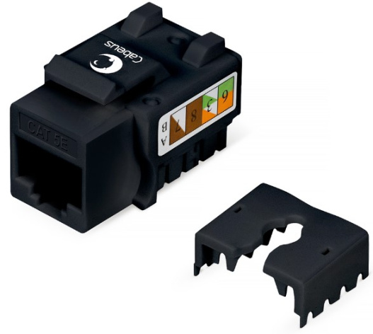 фото Модуль  Cabeus KJ-RJ45-Cat.5e-90-BK в Смоленске