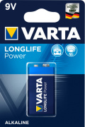 фото Батарейка  Varta LONGLIFE POWER (HIGH ENERGY) Крона 6LR61