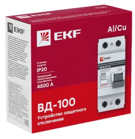 фото УЗО  EKF elcb-2-80-300-em-pro в Санкт-Петербургe