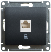

Розетка Schneider Electric GSL000781K компьютерная RJ45 категория 5E, IP20, GSL000781K
