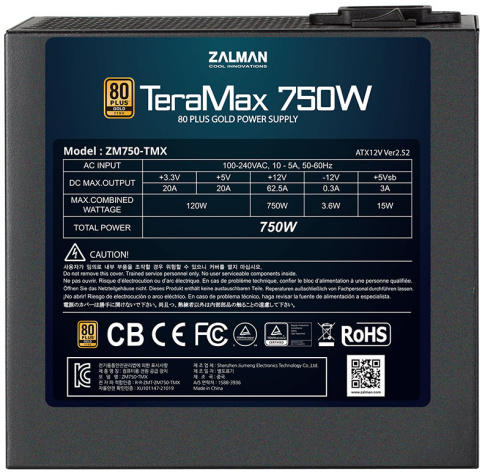 фото Блок питания ATX Zalman TeraMax
