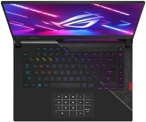 фото Ноутбук  ASUS ROG STRIX SCAR 15 G533ZX-LN087W 15.6 ", Core i9, 32 Гб RAM, 1 Тб SSD, GeForce RTX 3080 Ti, Черный
