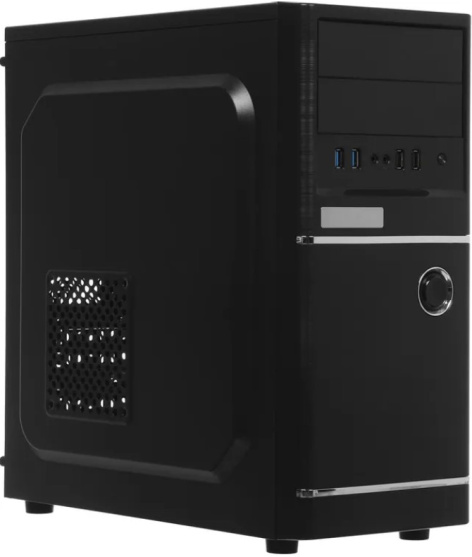 фото Компьютер Amur Нарвал A5A14 (AMD Ryzen 5 3400G (4/8; 3,7ГГц; 4Мб), 3.7ГГц, 8ГБ DDR4, SSD 256 Гб, AMD Radeon RX Vega 11, MS DOS) [2169402]