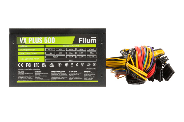 фото Блок питания ATX Filum VX PLUS 500 в Красноярске