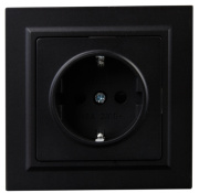 фото Розетка с заземлением IEK BR-R14-16-K02-F