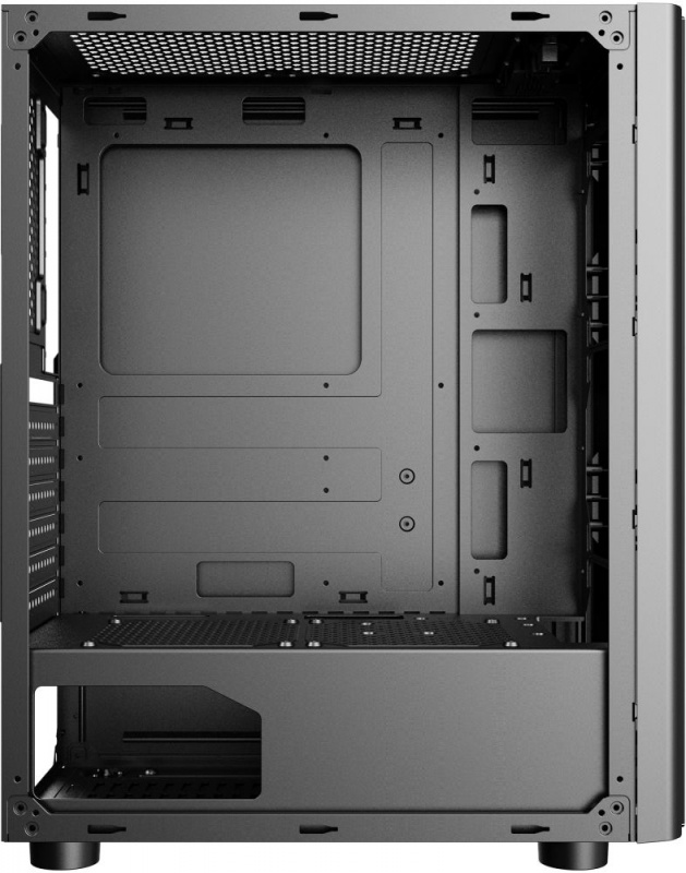 

Корпус ATX FORMULA CL-3301B TG черный, без БП, боковая панель из закаленного стекла, 2*USB2.0, USB3.0, audio, CL-3301B TG