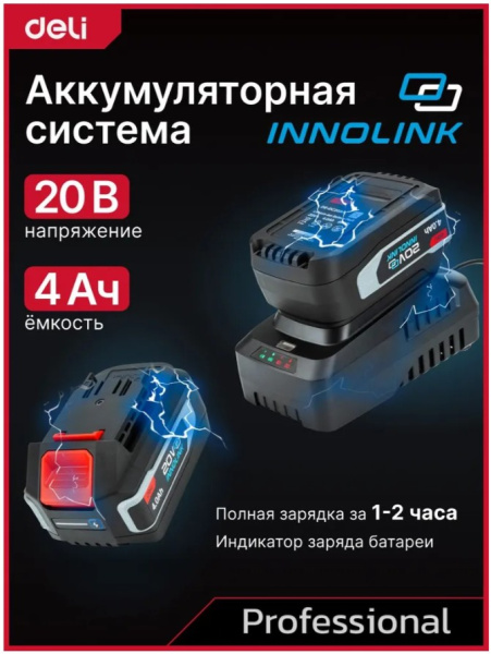 фото Шлифовальная машина угловая Deli DE-JM20-2D4 в Челябинске