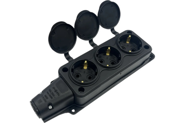 фото Удлинитель силовой iTOK i-CONNECT-COLOR-SU-KG-325-3-54-50-BLACK в Омске