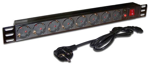 фото Блок розеток 19", 8 розеток TWT TWT-PDU19-10A8P-1.8 в Уфе