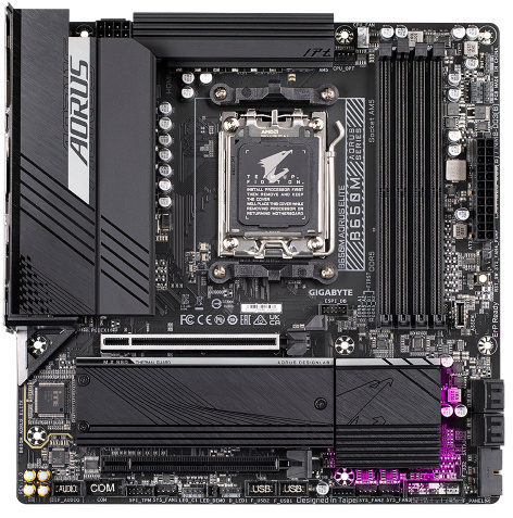 фото Материнская плата ATX GIGABYTE B650M AORUS ELITE в Омске