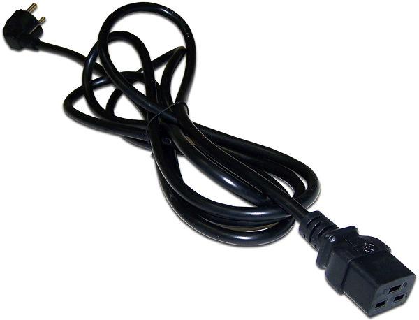 

Кабель питания Lanmaster LAN-PP19/SH-3.0-BK C19-Schuko, 3х1.5, 220В, 16А, 3 метра, LAN-PP19/SH-3.0-BK